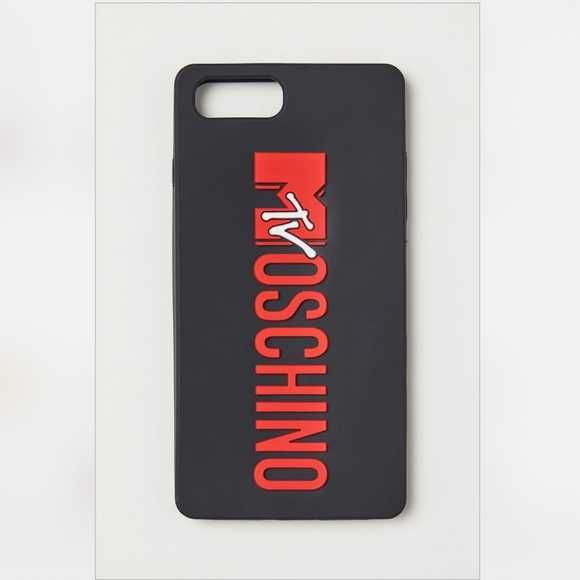 H&M Moschino MTV Silicone IPHONE Case 6+/7+/8+ - Husa