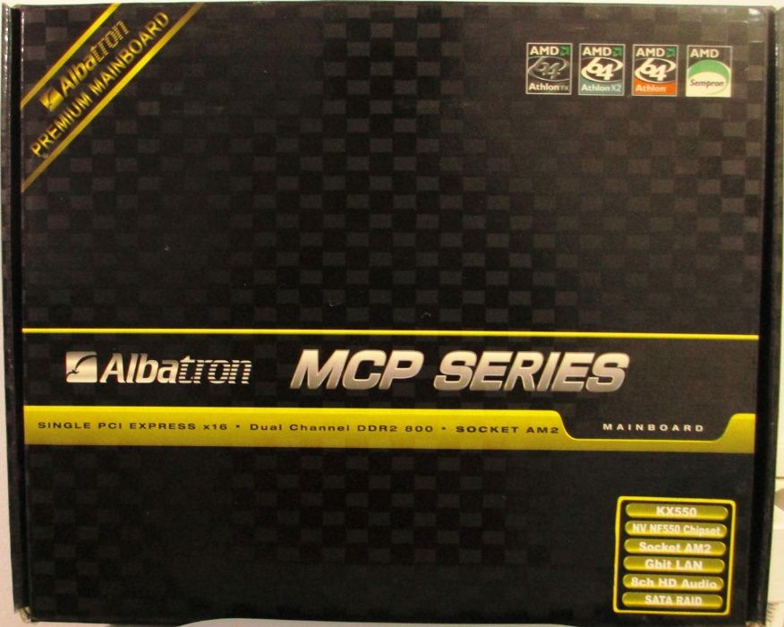 plăci de bază AMD Albatron MCP Series KX520LE, noi, sigilate