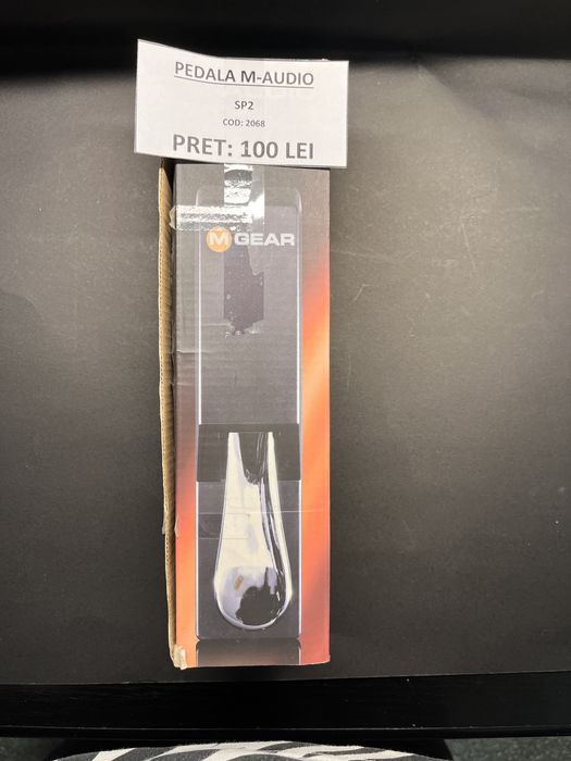 Amanet Vitan-AG. SOCULUI-Pedala M-audio SP2