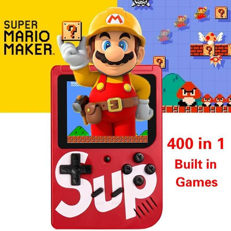 ХИТ 400 игри джобна игра тип Nintendo Gameboy коледен подарък видео