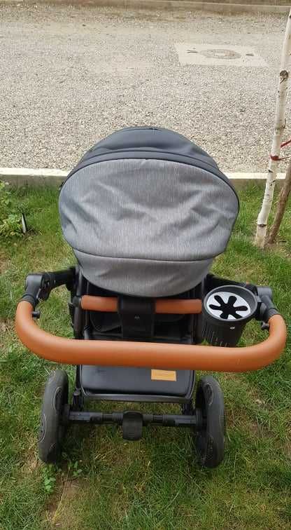 Krausman - Carucior 3 in 1 Nexxo Black