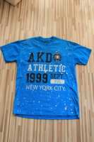 Синя тениска / фланелка Akademiks – хип хоп облекло