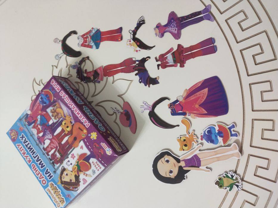 игрушка для девочек переодевалка