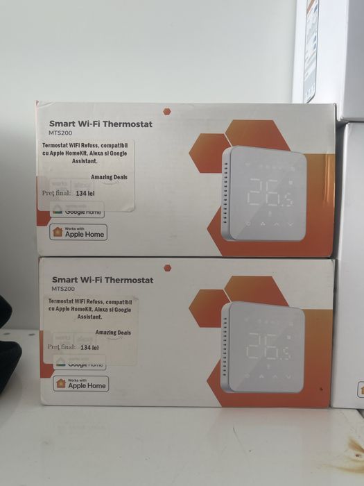 Termostat Wi-Fi Refoss, Apple Home ,Alexa si Google Assistant