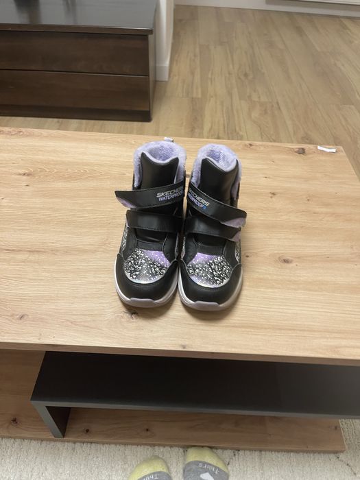 Ghete copii Skechers s-lights waterproof stare excelenta