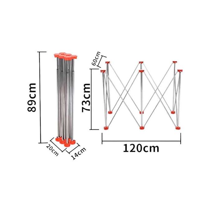 Сгъваема работна маса 6 крака TOOLSA