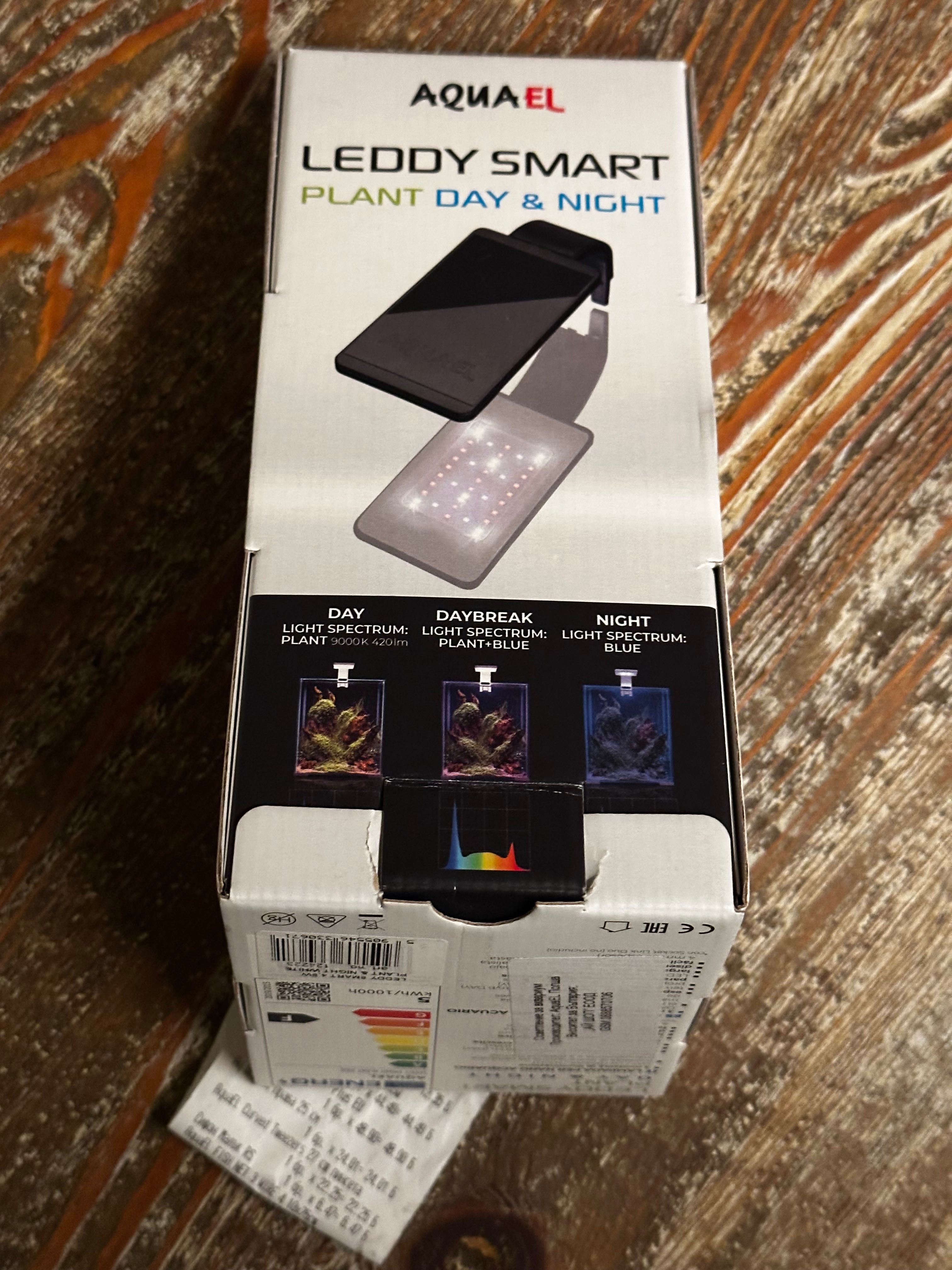 Oсветление за аквариум AquaEL Leddy Smart PLANT & NIGHT 4.8W