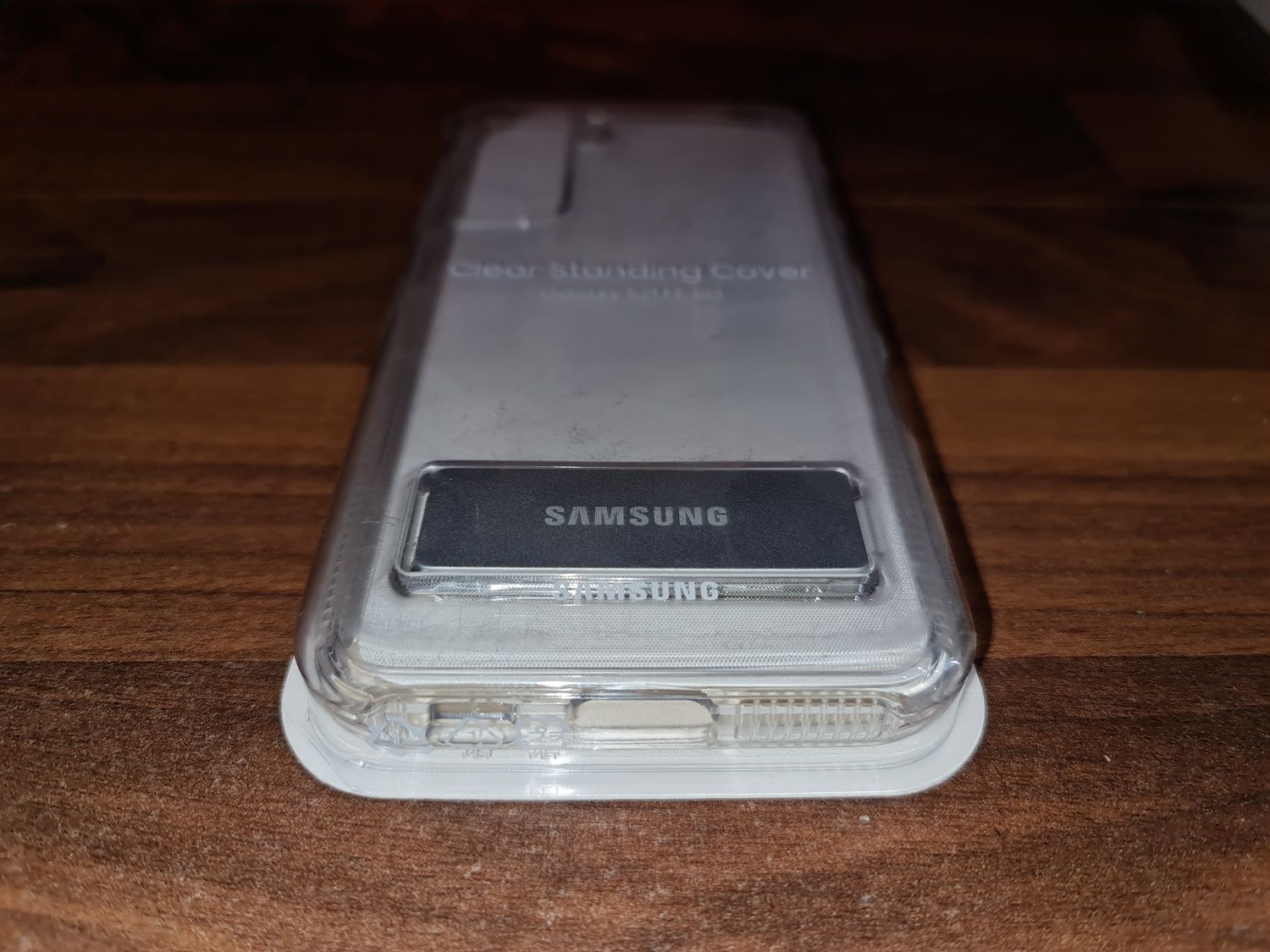 Husa originala Samsung Clear Standing Cover Galaxy S21 FE 5G G990