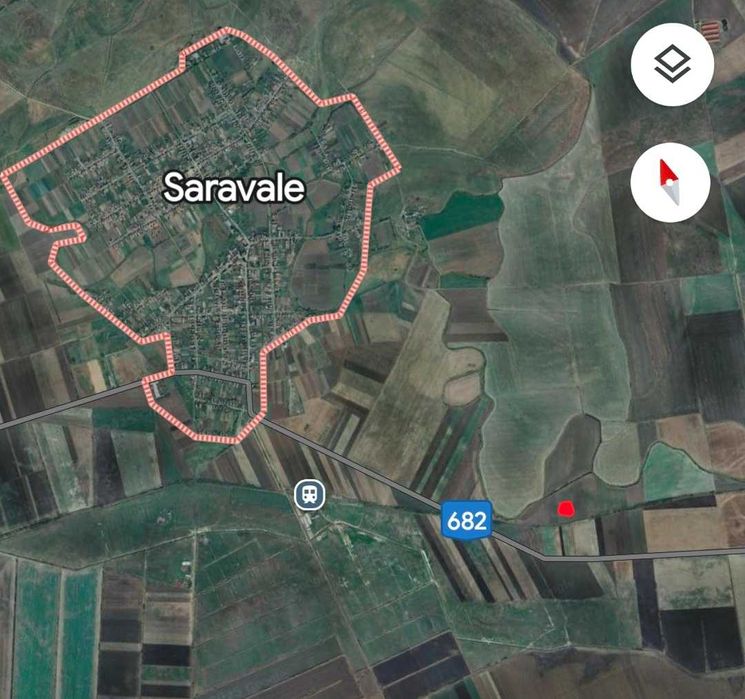 Teren arabil extravilan Comuna Saravale