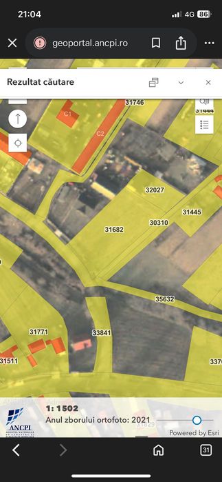 Teren de vânzare în Adancata, zona magazin materiale de construcții