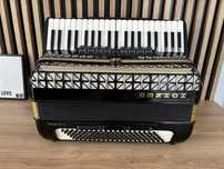 Acordeon Hohner Atlanric 3 cu 120 de basi cu surdina