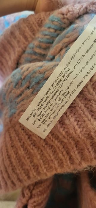 Pulover Zara super calduros, cu lână