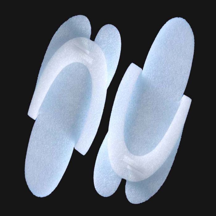 Тапочки для педикюра с разделителем