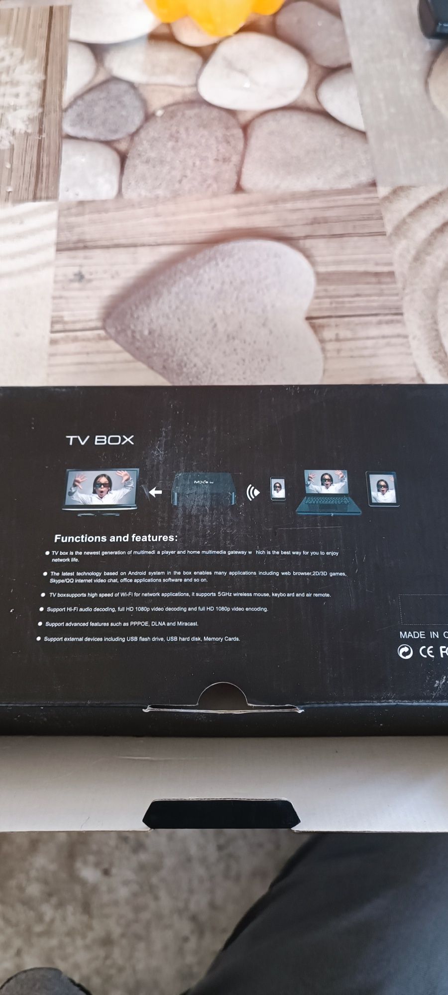 TV Smart box 4K.