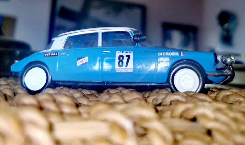 Кола Ситроен ДС21 CITROËN DS 21 ,1/43 e ,ЛОНДОН - СИДНИ МАРАТОН 1968 г