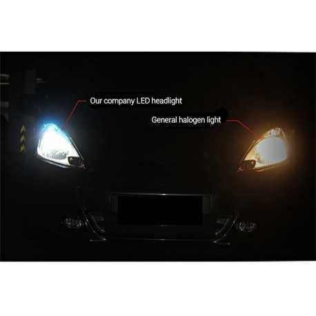 Set becuri led h1 H3 H4 H7 H9 H 11  12-24, 7200 lm transport 0