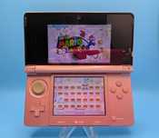 Nintendo 3DS old (Pearl Pink, 64гб, прошитая, с играми, новый АКБ)