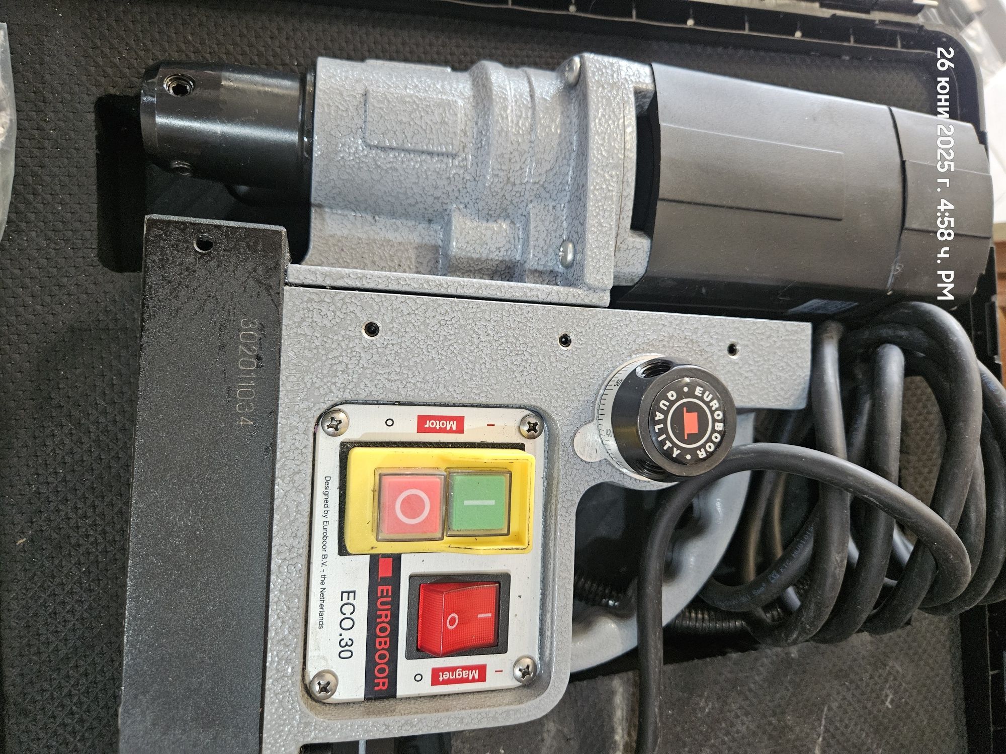 Нова Магнитна бормашина Euroboor ECO.30/ 900 W