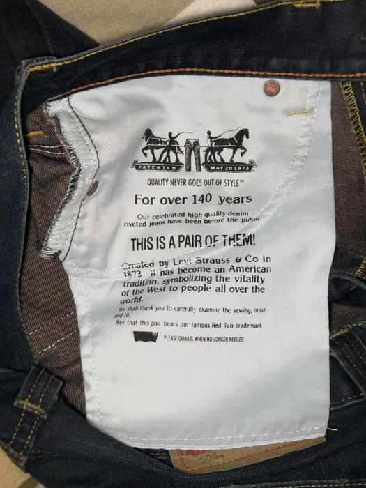 Blugi Levi `s 506 W 33 x L 34 / Talie 86 cm - Lungime 110 / Clasic