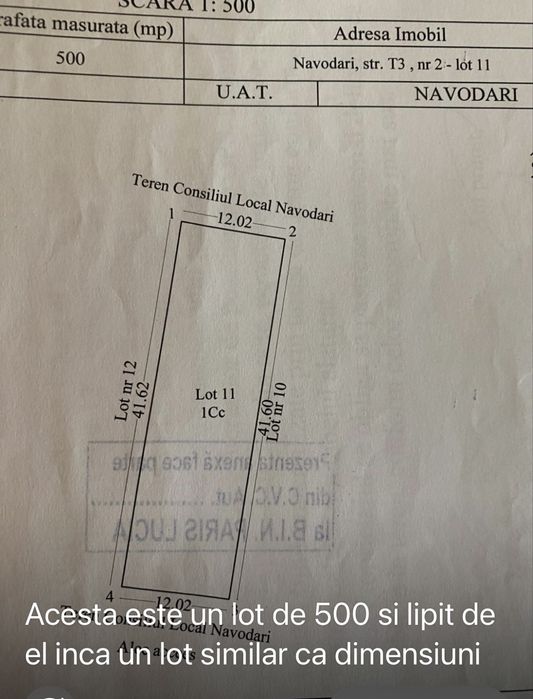 Teren de vanzare Mamaia Nord situat intre Bd Mamaia Nord si Canal D-MN