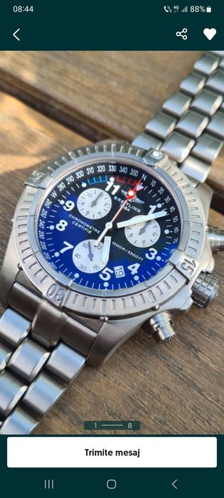 Ceas Breitling Avenger M1 ca nou cu acte