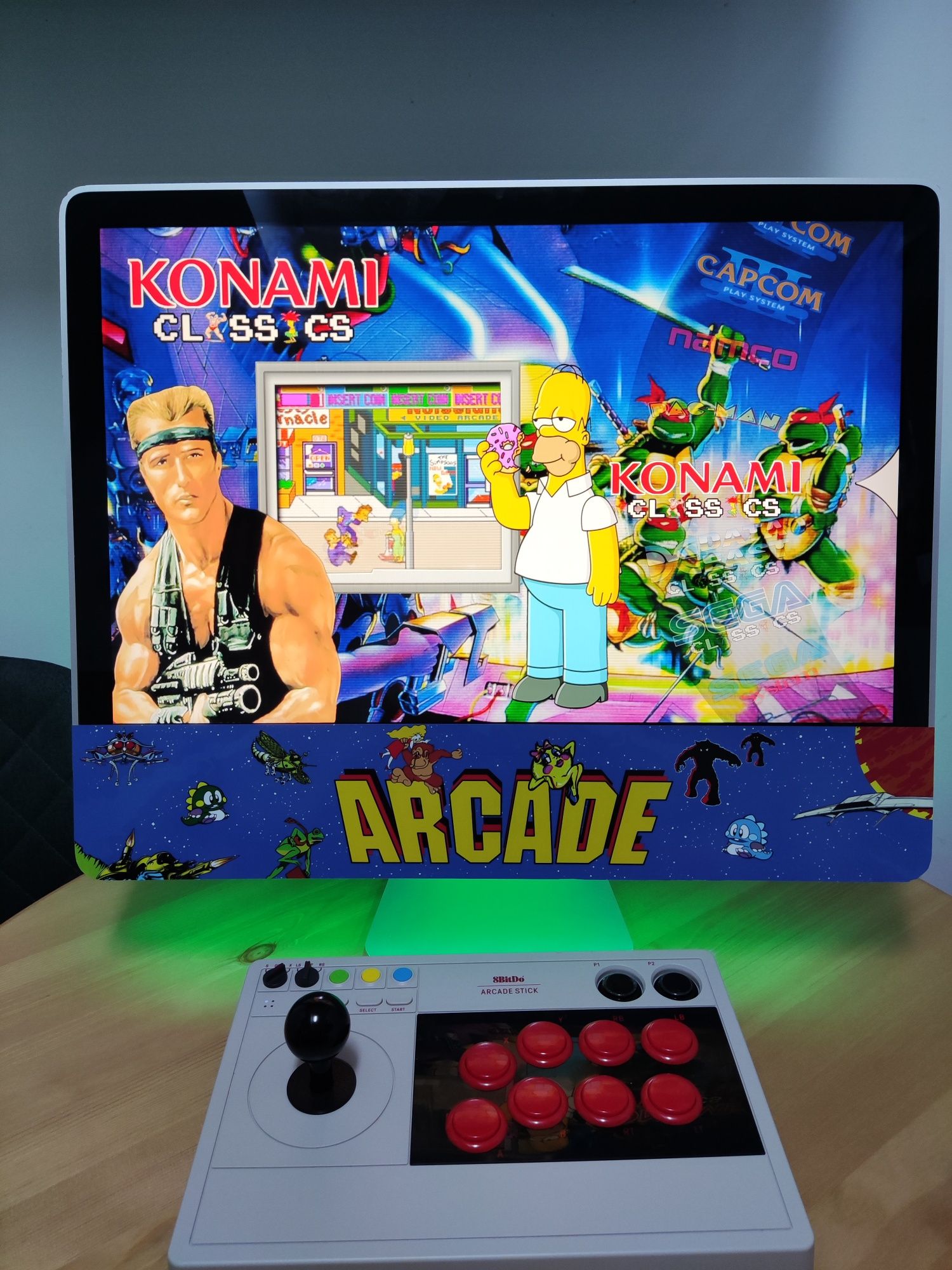 Mini arcade retro Imac 24" modificat