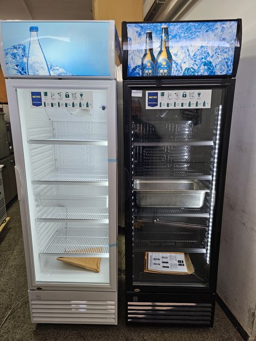 Хладилник GSC2350B с стъклена врата, 324 L, черен, 180w,990лв за бр,