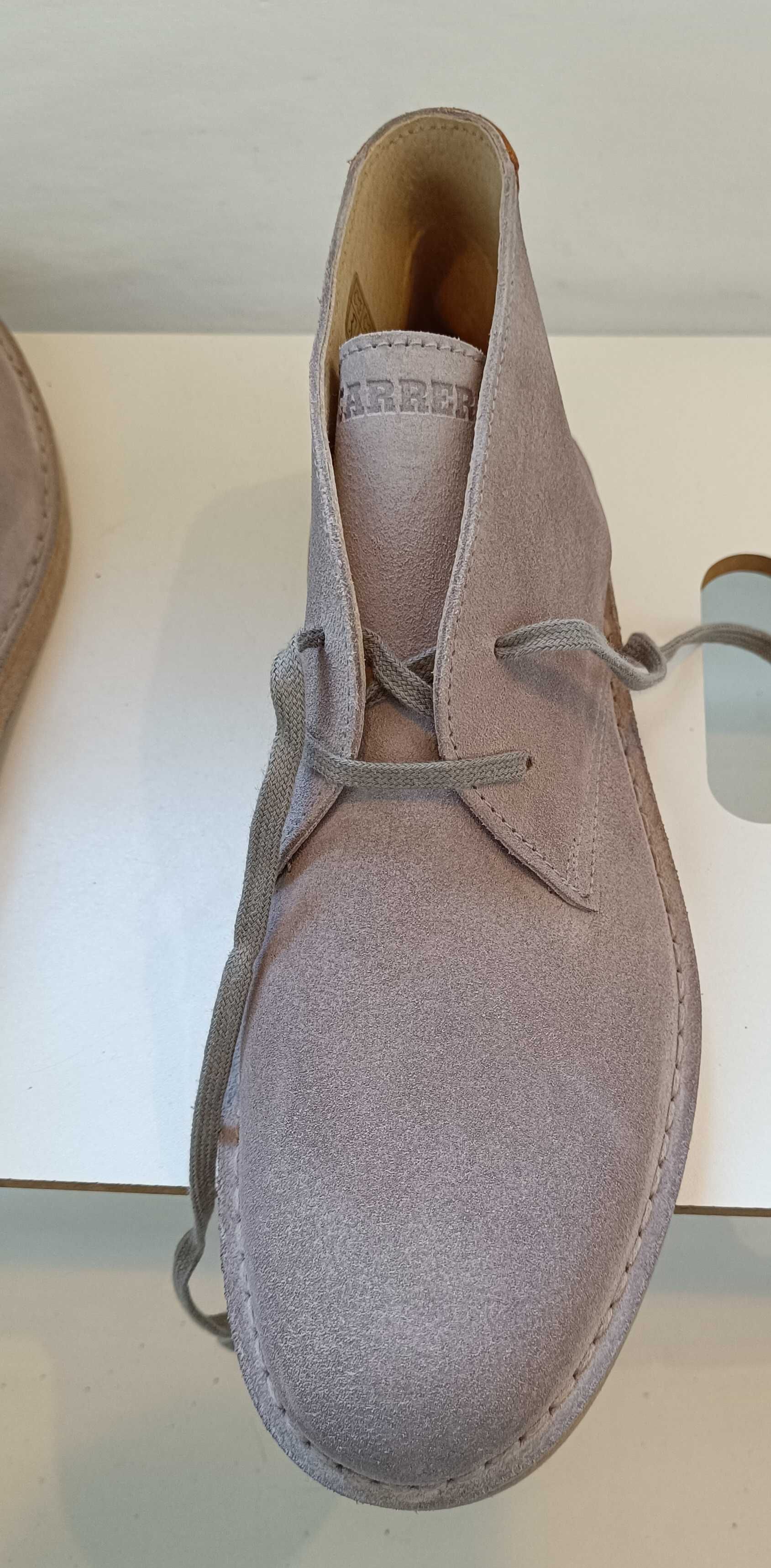 Ghete chukka 40 desert suede premium Carrera NOI piele naturala moale