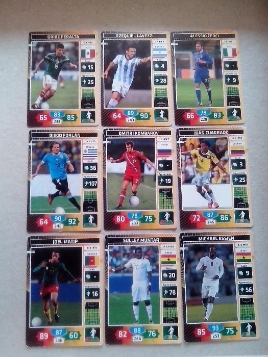 Set 47 cartonase Panini Family 2014 Fußballstars - Austria