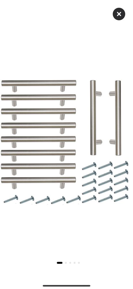 Manere inox mobila bucatarie 30buc