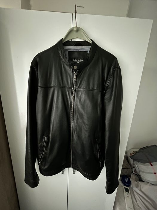 Продавам мъжко яке от естествена кожа Tailor & Son, размер 54
