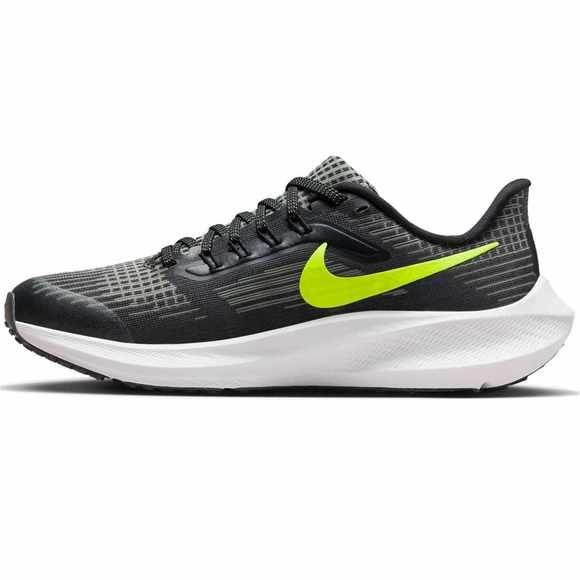 Nike Air Zoom Pegasus 39 Youth Size  DM4015-002 Black/Volt-Barely
