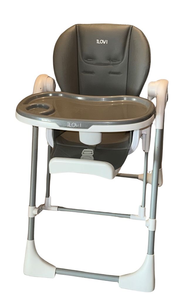 Стульчик для кормления и электро качеля iLovi Swing Gray 2 в 1