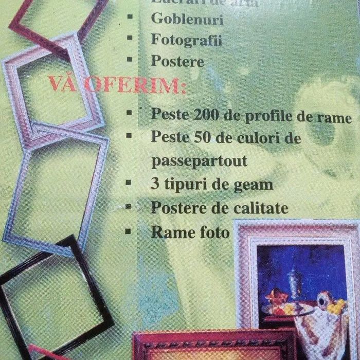 Vand pictura pe ulei inramate