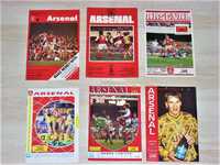 Арсенал Лондон оригинални футболни програми от 1978, 1980 - 1992