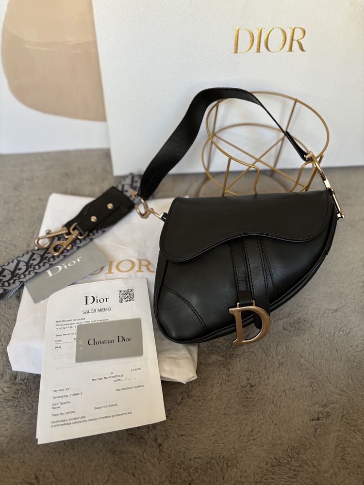 Poseta/Geanta Christian Dior Saddle bag