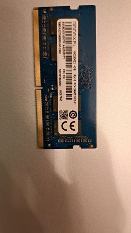 Memorie RAM SODIMM Ramaxel 4GB PC4-19200 DDR4-2400MHz Unbuffered CL17