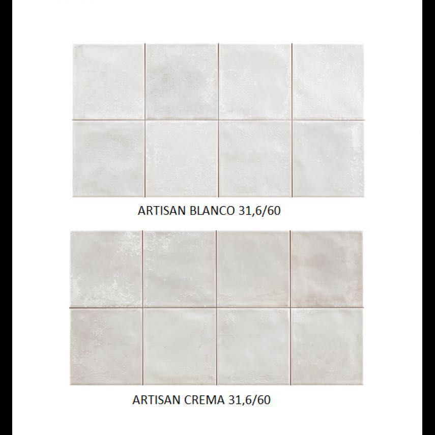 Плочки за баня  Pamesa Artisan Blanco 31,6/60 cm
