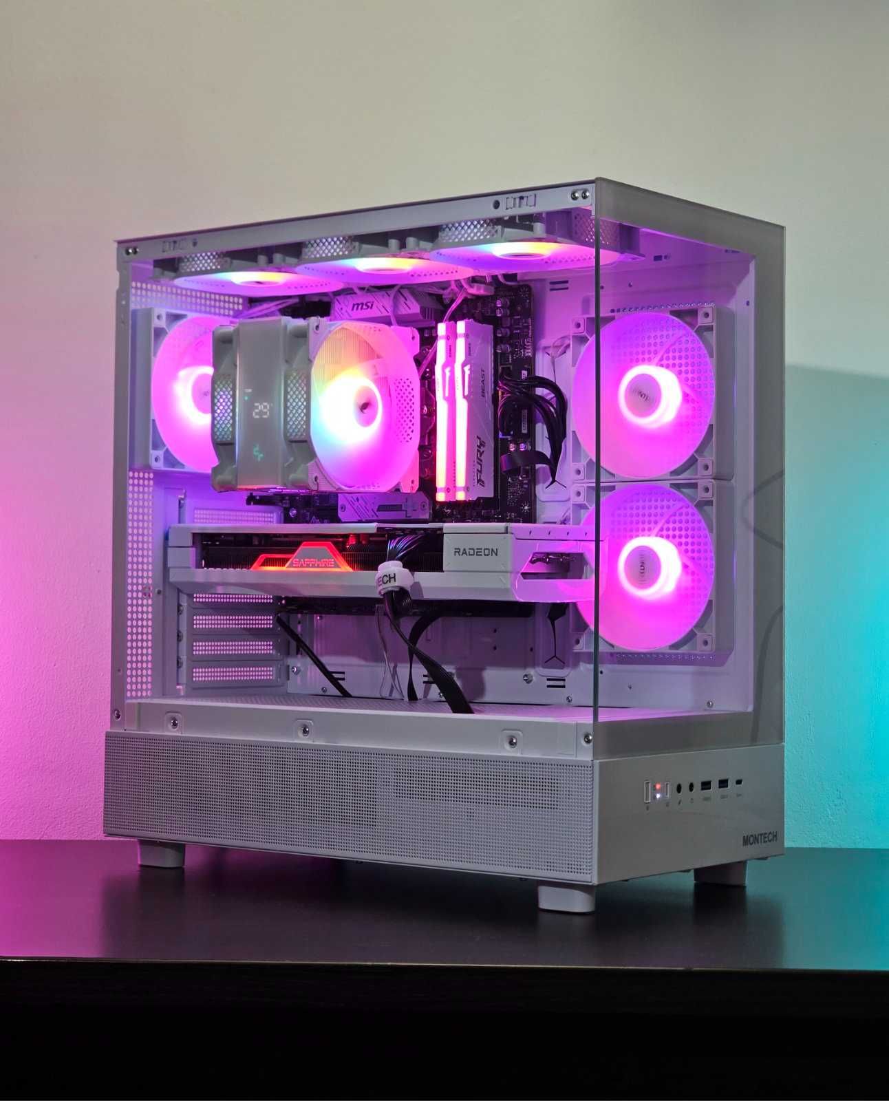 RX 7700XT 12GB/Ryzen 7-7700/RAM 32GB/SSD 1TB/Чисто Нов+Гаранция