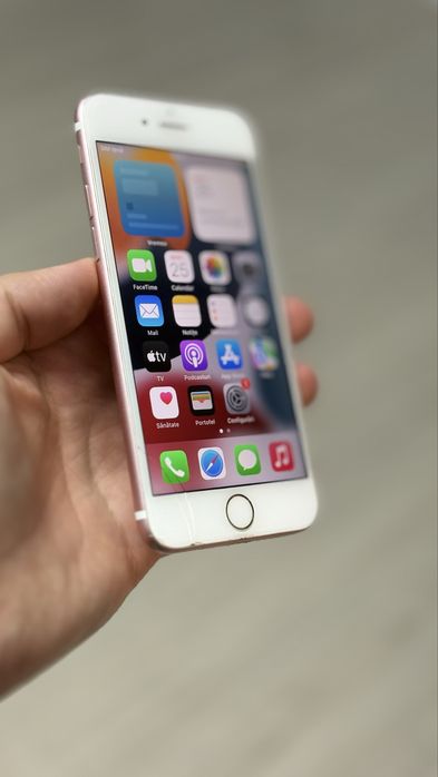 iPhone 7 Rose Gold128GB Neverlock-Amprenta OK-Baterie85%-Functional-OK