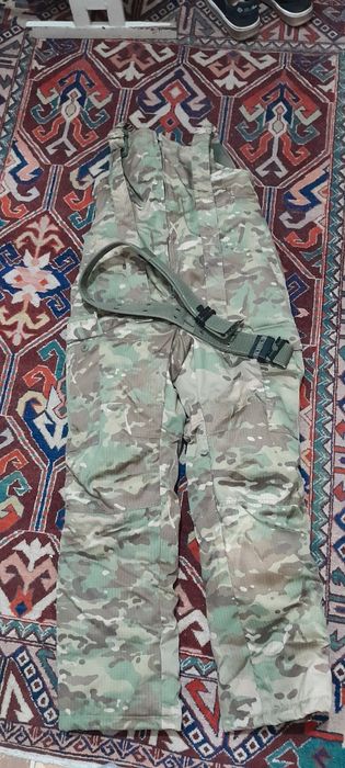 Военный ватник комбинезон штаны зимний