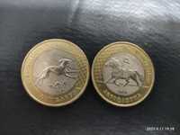 Коллекционные монеты 100тенге "Jeti gazyna"