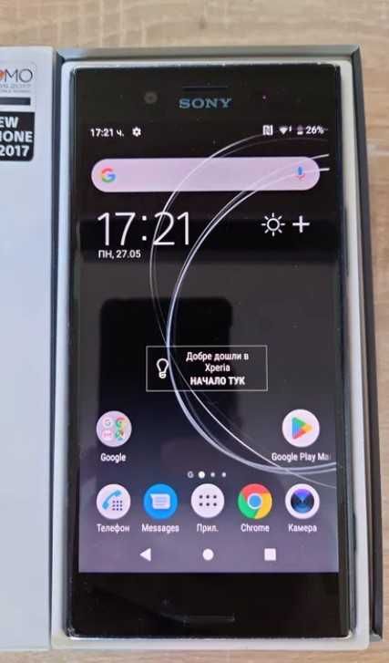 [ 4K Display > GSM SONY Xperia XZ Premium / мобилен телефон