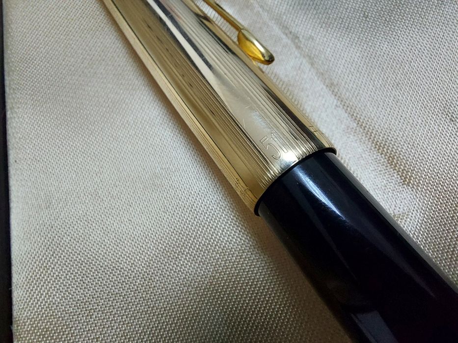 Stilou Parker 51 Mark IV penita aur 14k