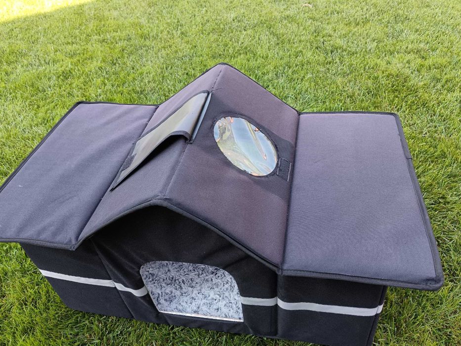 Casuță exterior pisici/căței mici izolată termic