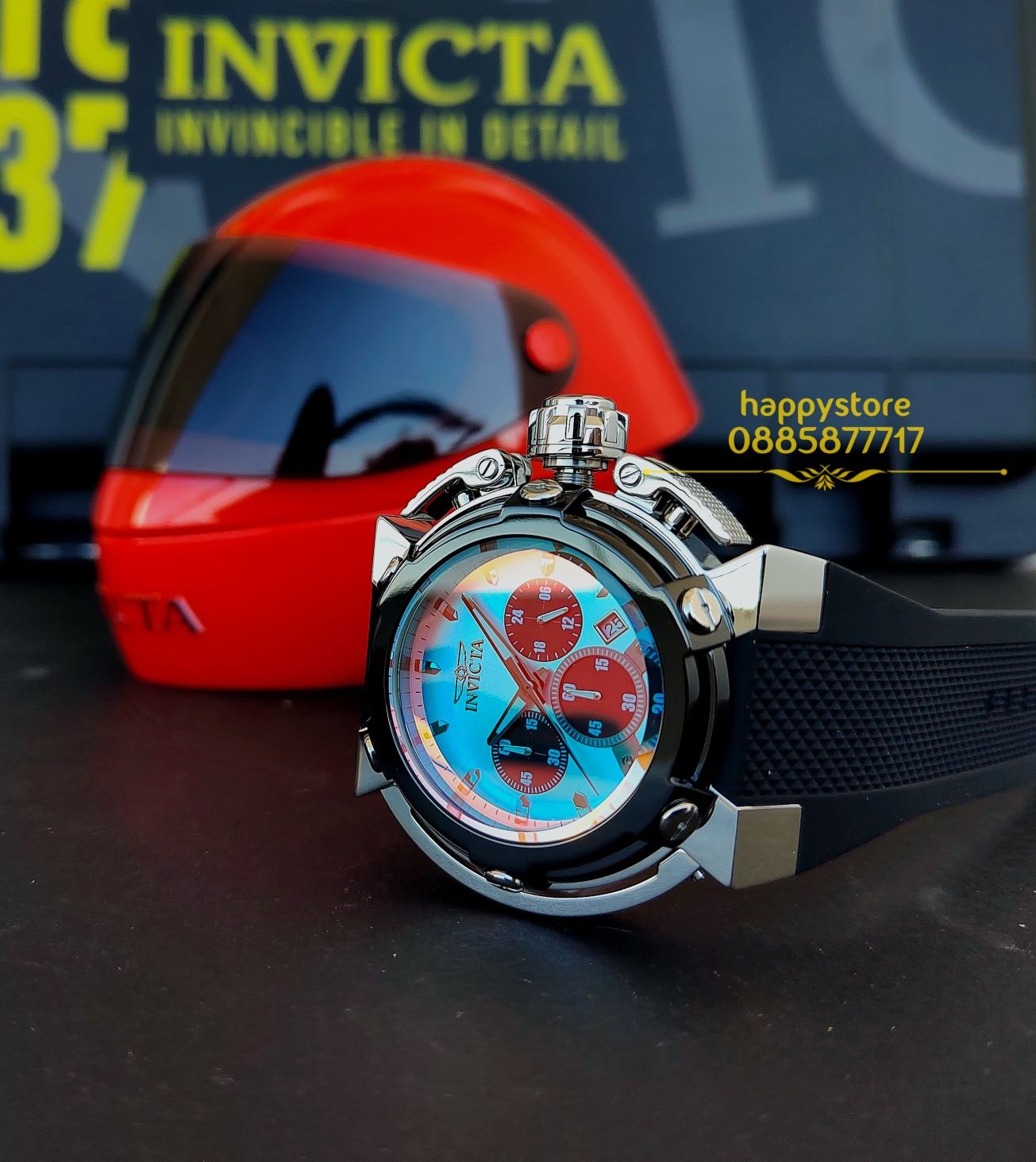 часовник INVICTA X-wing Chameleon 52 mm, Инвикта нов