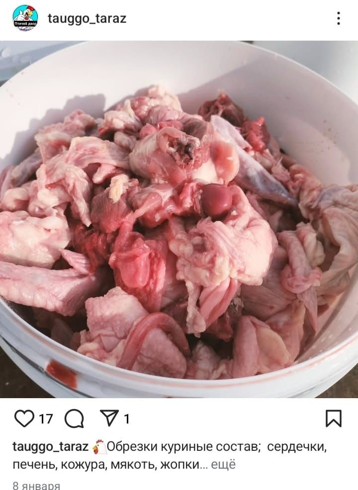 Куриные лапки, головы корм для животных