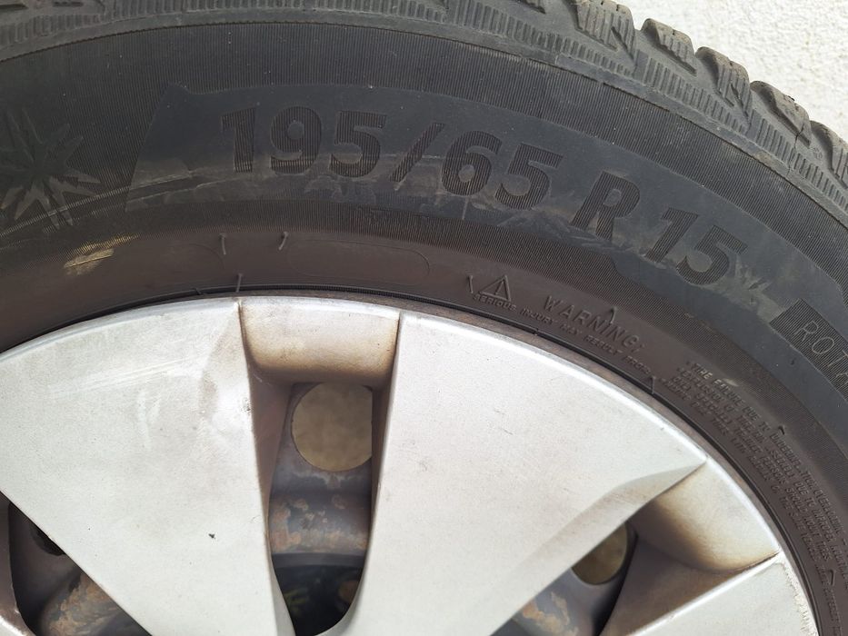 Cauciucuri cu jante  Michelin alpin 5 195/65/15