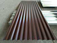 Вълнообразна пластифицирана ламарина Sn27x100-1000 в София