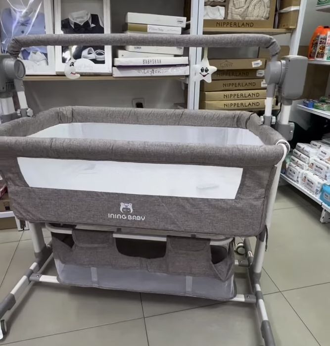 Продам кроватку приставную. Почти новая